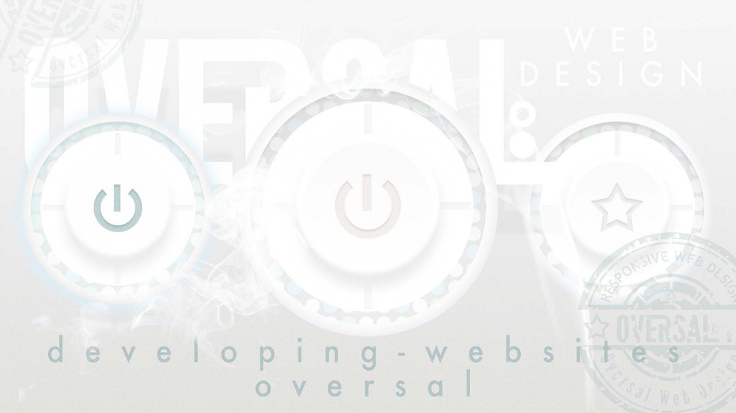 Power buttons - Developing websites - Oversal